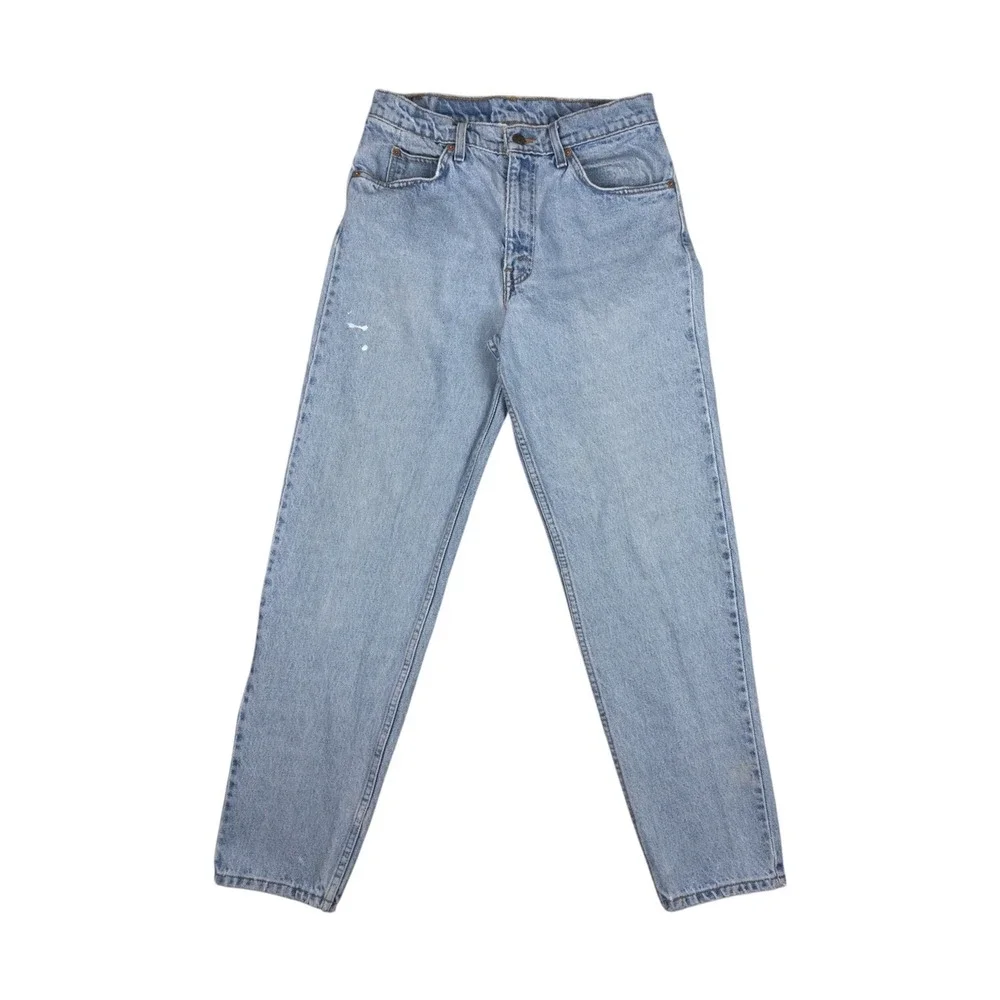 Vtg Levi's Orange Tab‎ 550 Jeans Men's 29.5x29.5 Light Wash Texas USA Made 1996